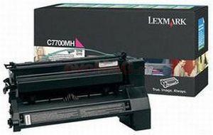 Lexmark - Toner Lexmark C7700MH (Magenta - de mare capacitate - program return)