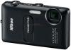 Nikon - promotie aparat foto digital coolpix s1200pj (negru) filmare