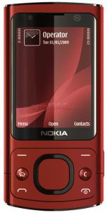 NOKIA - Telefon Mobil 6700 Slide, Symbian v9.3, 600 MHz, 5MP, 2.2'' (Rosu)