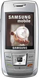 SAMSUNG - Telefon Mobil E250 (Silver)