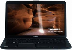 Toshiba - Laptop Satellite C850-13Z (Intel Celeron B820, 15.6", 2GB, 320GB, Intel HD Graphics, USB 3.0, HDMI, Negru)