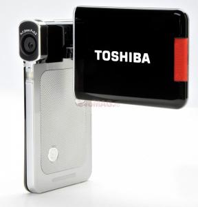 Toshiba - Promotie Camera Video Camileo S20 (Neagra) + CADOU