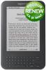 Amazon - renew! e-book reader kindle wi-fi, 3g, 4gb,