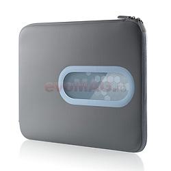 Belkin - Cel mai mic pret! Mapa Laptop Window Sleeve Dark Grey/Light Blue 15.4"-22545