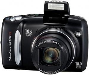 Canon - Camera Foto PowerShot SX120 IS + CADOU