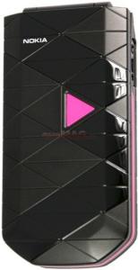 NOKIA - Lichidare! Telefon Mobil 7070 Prism (Negru cu roz)
