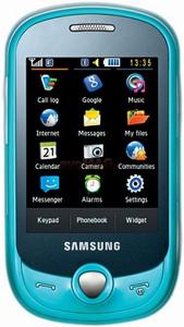 Samsung - Telefon mobil C3510 Genoa&#44; TFT touchscreen 2.8&quot;&#44; 1.3MP&#44; 30MB (Albastru)