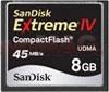 Sandisk - pret bun! card extreme iv compactflash 8gb