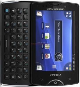 Sony Ericsson - Telefon Mobil SK17I Xperia Mini Pro 2, 1GHz, Android 2.3, LCD capacitive touchscreen 3.0", 5MP, 512MB (Negru)