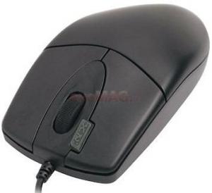 A4Tech -  Mouse Optic 2x Click OP-620D-B, PS2 (Negru)