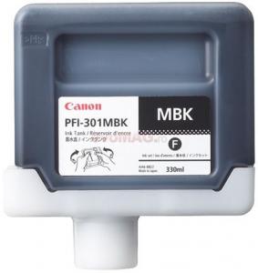 Canon - Cartus cerneala Canon PFI-301MBK (Negru mat)