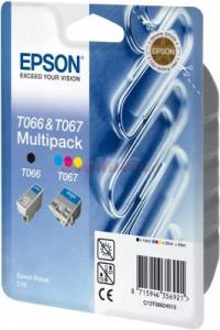 Epson - Cartuse cerneala Epson T0662 (Negru / Color)