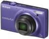Nikon - aparat foto digital coolpix s6150 (violet)