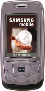 SAMSUNG - Telefon Mobil E250 (Lavender Violet)