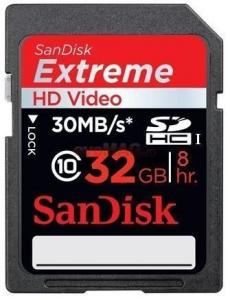 SanDisk - Lichidare! Card SDHC Extreme HD Video 32GB