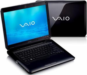 Sony VAIO - Cel mai mic pret! Laptop VGN-CS31S/Q (Negru - Liquorice Black) + CADOU