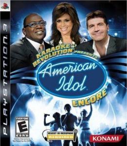 KONAMI -   Karaoke American Idol + Microfon (PS3)