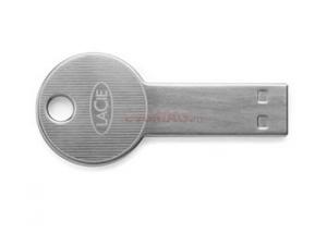 LaCie - Stick USB LaCie CooKey 16GB (Argintiu)
