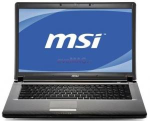 MSI - Laptop CR720-0W6XEU (Intel Core i3-390M, 17.3", 4GB, 500GB, Intel HD Graphics, Gigabit LAN, Negru)