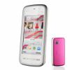 Nokia - telefon mobil 5230 (alb/roz)