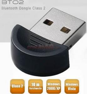 OEM - Lichidare! Adaptor Bluetooth BT02 Dongle Class 2