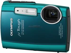 Olympus - Camera Foto TOUGH-3000 (Verde) + Husa Olympus + Curea Flotanta + Card SD 4GB