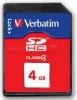 Verbatim - card sdhc 4gb (class 4)