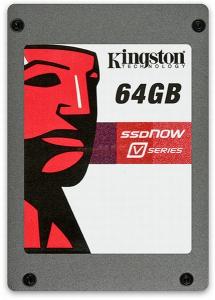 Kingston - SSD Seria V&#44; SATA II 300&#44; 64GB (MLC) (Kit Desktop)