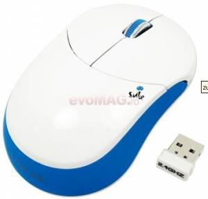 LogiLink - Mini Mouse Optic Wireless Smile ID0072 (Albastru)
