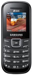 Samsung - Telefon Mobil E1202, Dual Sim (Negru)