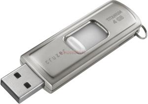 SanDisk - Cel mai mic pret! Stick USB Ultra Cruzer Titanium U3&#44; 4GB