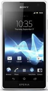 Sony -  Telefon Mobil Sony Xperia TX Hayabusa, 1.5GHz Krait Procesor, Android 4.0.4 ICS, TFT capacitive touchscreen 4.55", 16GB, Wi-Fi, 3G (Alb)