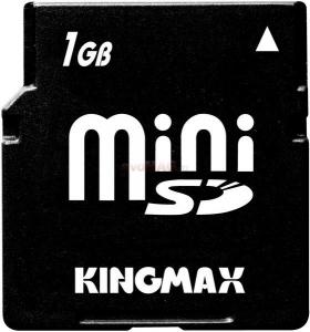 Kingmax - Cel mai mic pret! Card miniSD 1GB