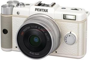 PENTAX -   Aparat Foto Mirrorles Q (Alb) cu Obiectiv 8.5mm f/1.9