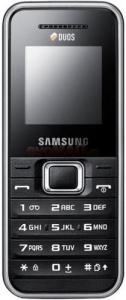 Samsung - Telefon Mobil E1182, Dual SIM (Argintiu)
