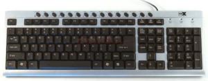 Serioux tastatura srxk 9400 (argintiu)