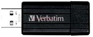Verbatim - Cel mai mic pret! Stick USB PinStripe 32 GB (Negru)