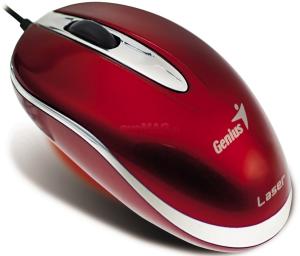 Genius - Mouse Mini Traveler Laser (Red)
