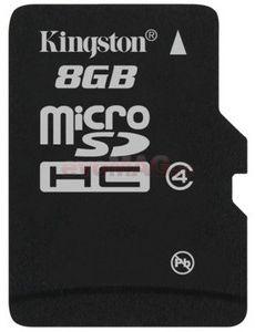 Kingston - Card Kingston microSDHC 8GB (Class4)