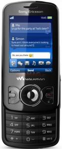 Sony Ericsson - Telefon Mobil W100 Spiro, TFT 2.2", 2MP, 5MB (Negru)