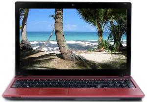 Acer - Laptop AS5742-383G32Mnrr (Intel Core i3-380M, 15.6", 3GB, 320GB, Intel GMA HD, Linpus, Rosu)
