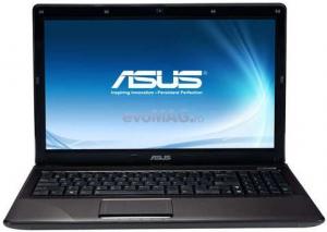 ASUS - Promotie Laptop K52F-EX479D (Intel Pentium Dual Core P6100, 15.6", 3GB, 500GB)