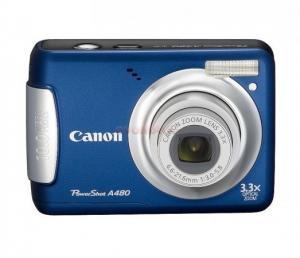 Canon - Camera Foto A480 (Albastra) + CADOU-31927