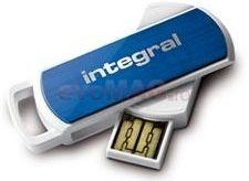 Integral - Stick USB 360 8GB (Albastru)