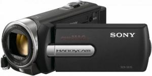 Sony - Promotie Camera Video DCR-SX15E (Neagra) (Zoom Optic 50x) + CADOU