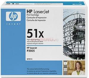 HP - Toner HP Q7551X (Negru - de mare capacitate)