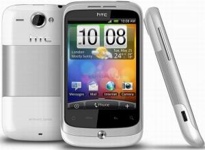 HTC - PDA cu GPS  Wildfire (Android) (Alb)