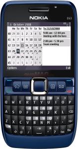 NOKIA - Telefon Mobil E63 (Blue)