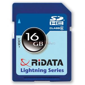Ridata - Card SDHC 16GB (Clasa 6)