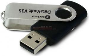 Serioux - Stick USB DataVault V35 4GB (Negru)